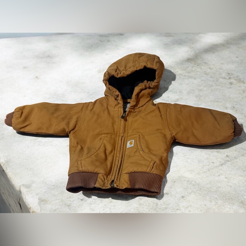 Carhartt Baby Hooded Jacket Sz 6Mo
